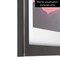 ArtToFrames 8x10 Inch Picture Frame, This 1.25 Inch Custom MDF Poster Frame is Available in Multiple Colors, Great for Your Art or Photos - Comes with Regular Glass and Corrugated Backing (WOM46-8x10)